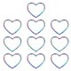 thumbnail image 2 of Llavero DIY de hierro con forma de corazón accesorios para llaveros Diseño de vanguardia, 2 of 14