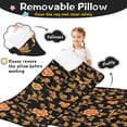 thumbnail image 3 of Pioneer Flower Floral Print Pattern Teens Toddler Nap Mat with Pillow, Sleeping Mat Bag for Preschool Daycare 50"x20", 3 of 6