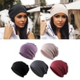 thumbnail image 6 of Summer Skull Mens Womens Slouch Hat Headwear for Chemo Cancer Sleep -, 6 of 10