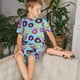 thumbnail image 4 of Fotbe Donuts Pijama Estampada de 2 Piezas para Niños – Ropa de Dormir de Manga Corta Cómoda para Niños y Niñas, Camiseta y Shorts de Algodón-Medium, 4 of 6