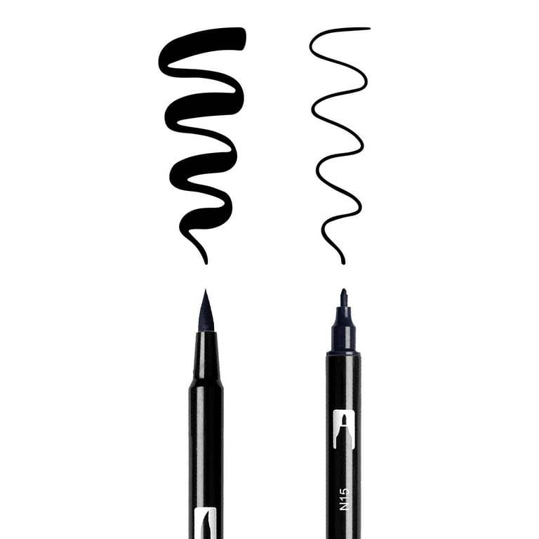 Tombow Dual Brush Pen Set of 10, Tropical
