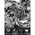 thumbnail image 7 of Halloween Cloth Napkins Set of 8 Reusable Dinner Napkins, Black Grey Skull Skeletons Flowers Cocktail Napkin Washable Table Napkins for Wedding/Holiday Party/Baby Shower 20"x20", 7 of 7