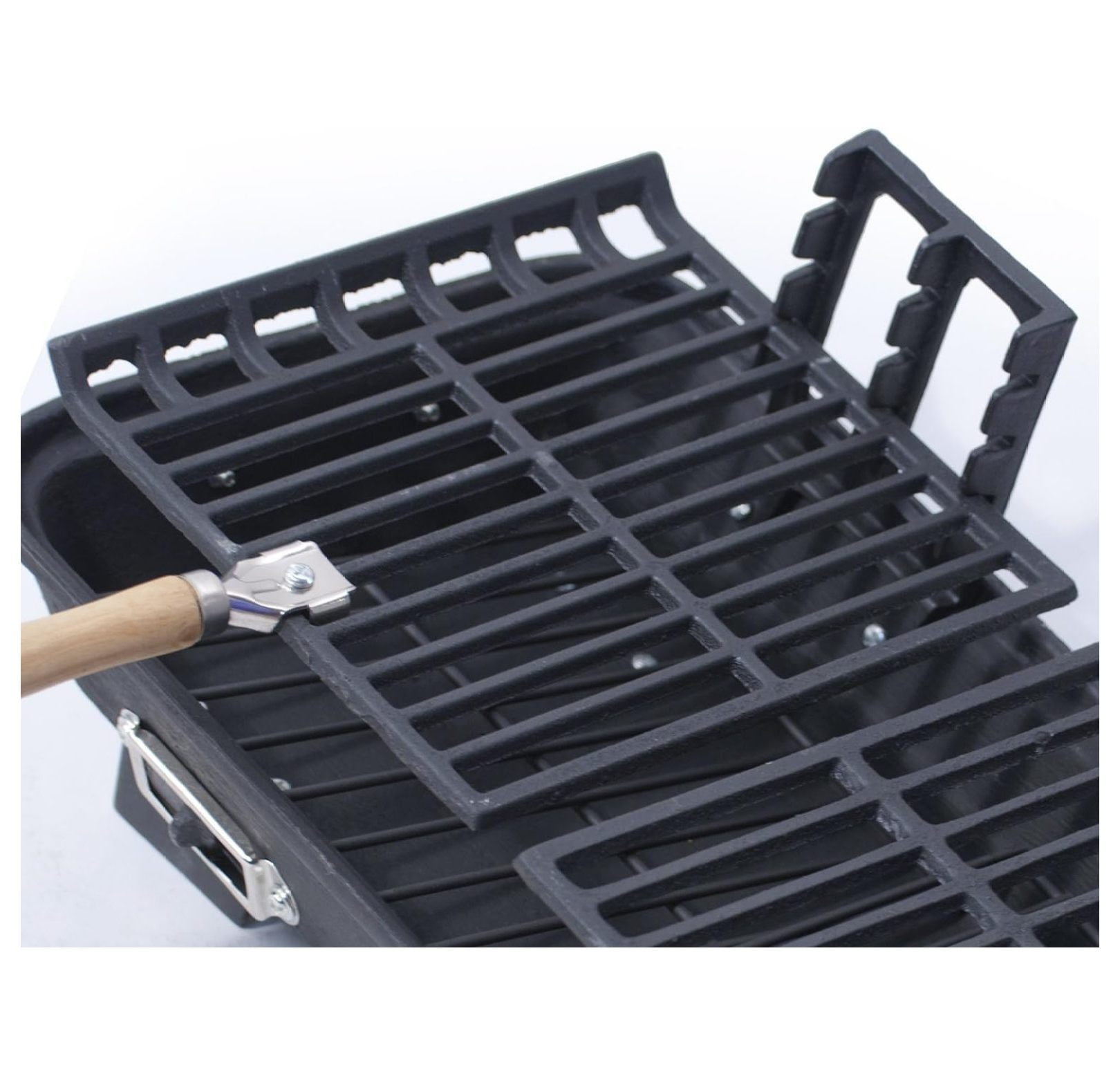 Lwory 30052AMZ Kay Home Product's Cast Iron Hibachi Charcoal Grill, 10 by 18-Inch (Limited Edition)
