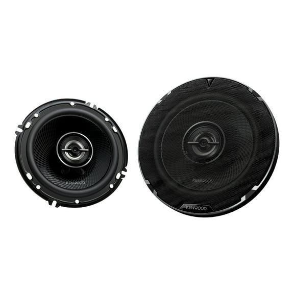 KENWOOD RS Series KFC-1698RS 6.5 Inch 350 Watt Max Power 2 Way Full Range Speakers Black, 2 Pack