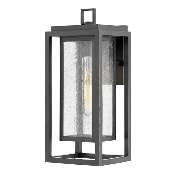 1 Light Medium Outdoor Wall Lantern in Transitional Style 7 inches Wide By 16 inches High-Oil Rubbed Bronze Finish-Led Lamping Type-E26 Medium Lamp