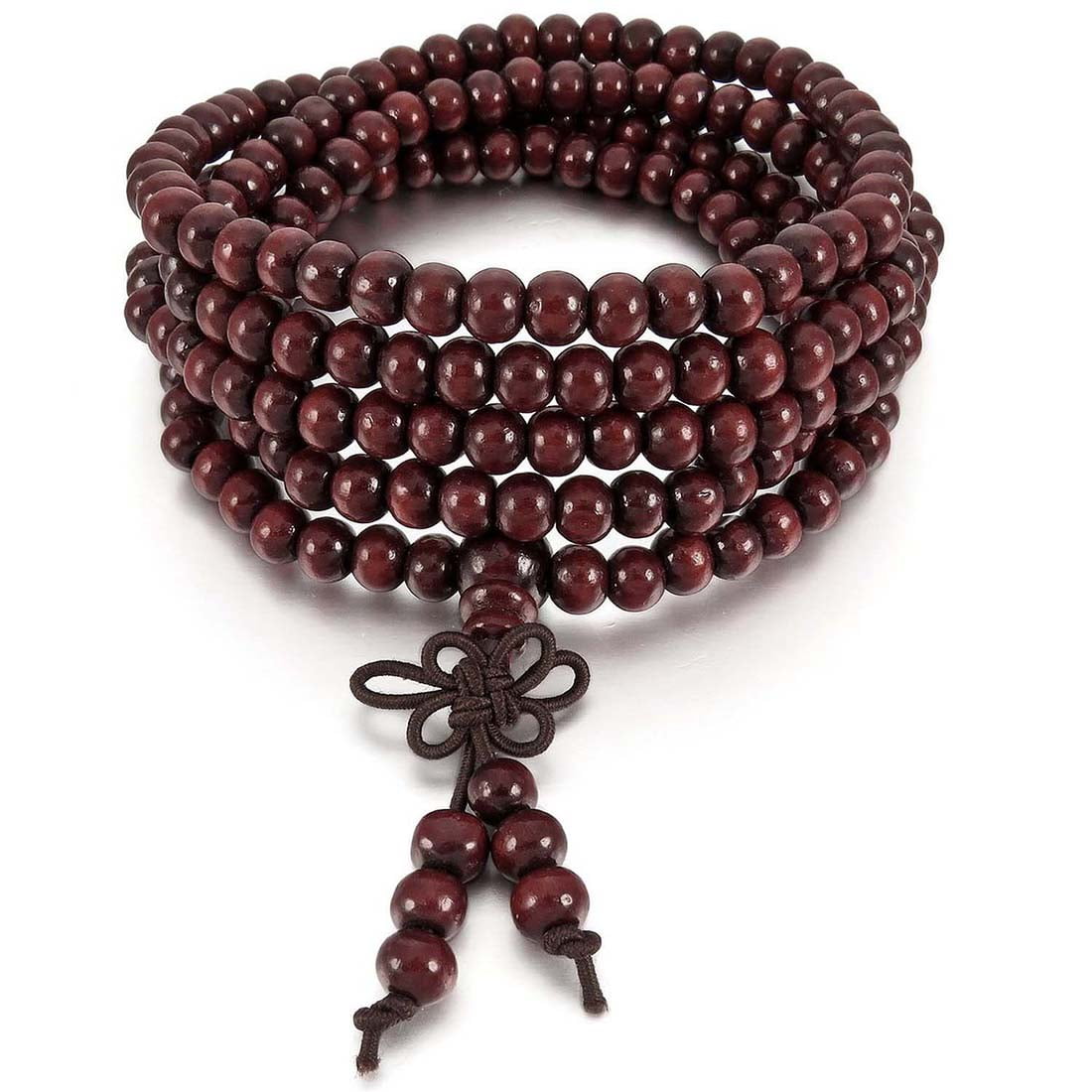 Delicate 6 mm buddhist sandalwood beads men Pray lucky bracelet 