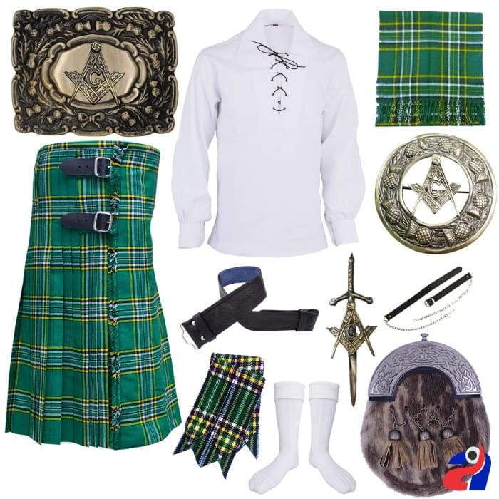 irish kilt accessories