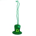 thumbnail image 2 of enjoywould Trèfle Collier Chance Trèfle Vert Chapeau Lettres Longues Perles Rondes Jour Saint Patrick Adultes Collier Fournitures de Fête, 2 of 5