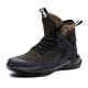 thumbnail image 1 of Zapatos de trabajo de seguridad transpirables con puntera de acero de alto vuelo, talla 43, 1 of 5