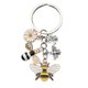 thumbnail image 1 of Llavero con forma de abeja y margarita para mujer y hombre, 1 of 2