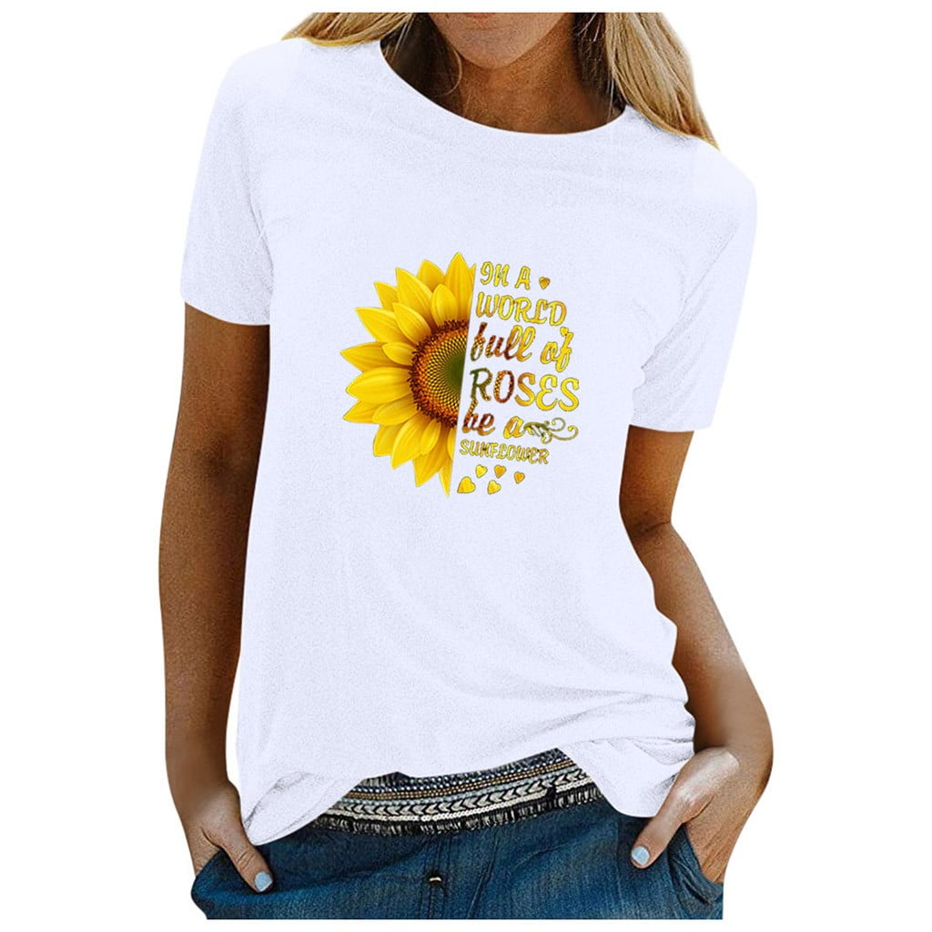 sunflower t shirt design
