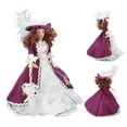 thumbnail image 4 of Miniature Porcelain People, Fine Workmanship Mini Ceramic Doll  For Doll House Decoration, 4 of 8