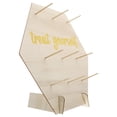 thumbnail image 1 of 2 Sets Wooden Donuts DIY Display Stands Display Holder for Wedding Bakery Home, 1 of 9