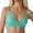 a-142Mint Green26, variant on Womens V Neck Thin Spaghetti Strap Solid Color Twist Front Soft Stretch Bikini Top Basic Summer Swimwear For Pool Beach Soft Swimwear XL