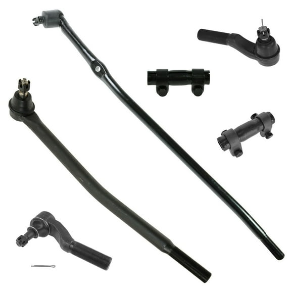 TRQ Tie Rod and Adjusting Sleeve Front Kit for 92-06 Ford E250 E350 E450 Van PSA55088 Fits select: 1992-2006 FORD ECONOLINE