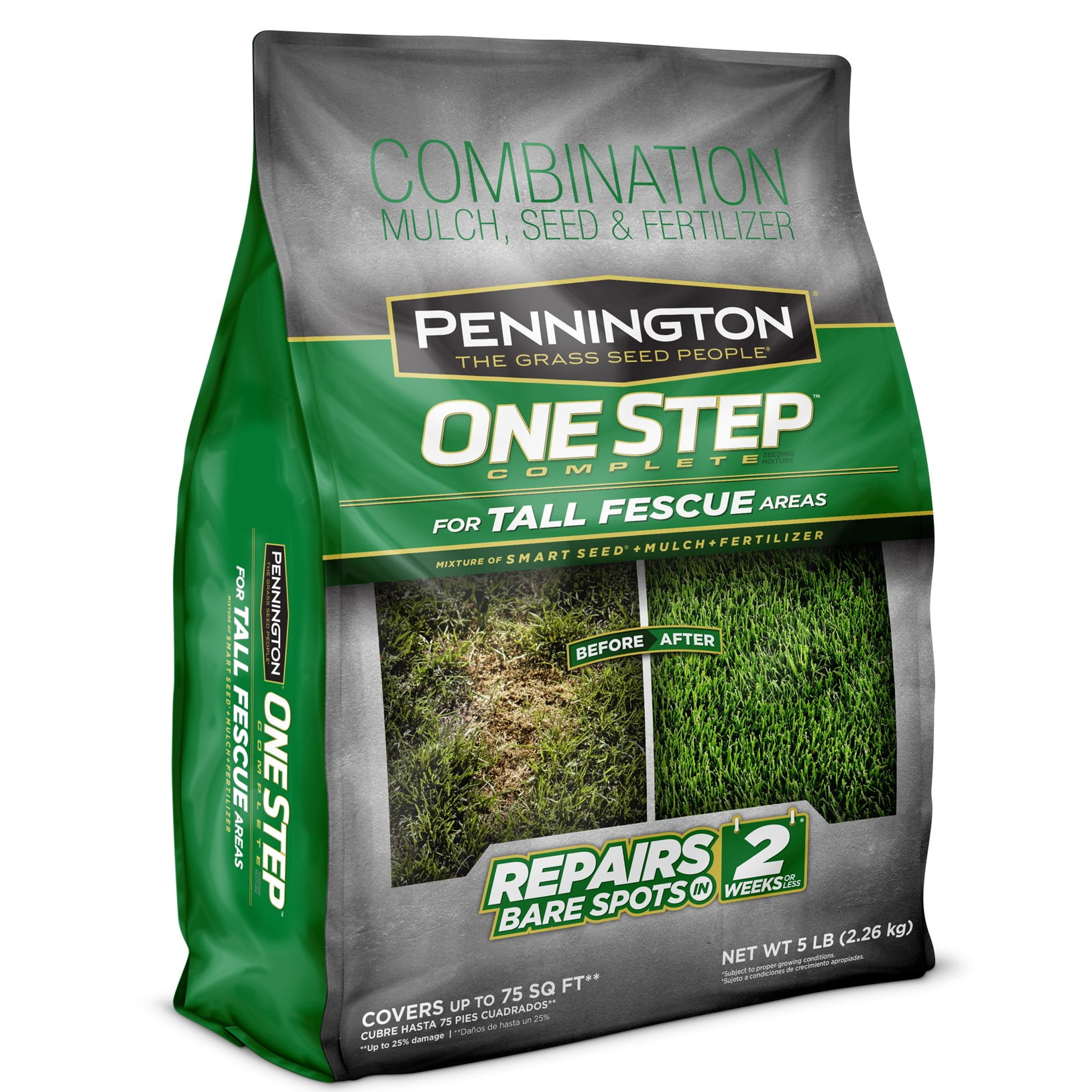 Pennington One Step Complete Tall Fescue Patch and Repair Grass Seed