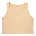 thumbnail image 3 of Top George para Mujer, Escote de Cuello Redondo Beige Talla G, 3 of 4