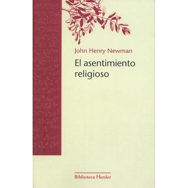 Asentimiento Religioso HERDER 9788425403569