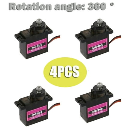 Image of CFXNMZGR Camera Accessories Boat Micro Gear Car Servo 4Pcs Helicopter Rc 9G For Plane 360ÃÂ° Camera Accessories