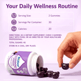 thumbnail image 5 of Biobor 150mg Elderberry Gummies with Vitamin C & Zinc, Daily Immune Support for Adults, Non-GMO, 5 of 8