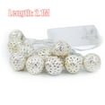 thumbnail image 1 of Decorative String Lights 20 LED Metal Ball Light for Christmas Holiday Party Home Garden Decoration, 1 of 10