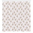 thumbnail image 3 of Ambesonne Balloon Shower Curtain, Swirls Hearts, 69"Wx84"L, Multicolor, 3 of 3