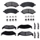 thumbnail image 1 of Balatas AG para Auto Completo para Chrysler Aspen (Pick Up) 2007 a 2009 8 Piezas Nuevas, 1 of 5
