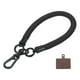 thumbnail image 1 of Lanyard de teléfono Uxcell, lanyard universal de poliéster con parche para smartphone, negro, 1 paquete, 1 of 4