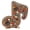 B, variant on 3D Wooden Music Note Jigsaw Puzzle, 73 Pcs Musical Instrument Ornament, Creative Desk Art Gift for Music Lovers