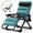 Green, variant on LiteHaven Padded Zero Gravity Chair, Folding Outdoor Lounge Chairs, Adjustable Reclining Camping Chairs with Cup Holder, Ergonomic Patio Lawn Chair for Balcony Beach Deck Yard
