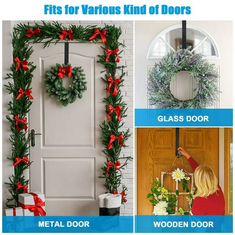 Wreath Hanger For Upvc Door Glass Door Wreath Hanger For Tall Door