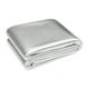 thumbnail image 1 of Unique Bargains 394mil 10mm 21.5sqft Alfombra de insonorización para coche Material de escudo térmico de papel de aluminio universal para capó de barco cubre motor 78.74"x39.37" Tono plateado, 1 of 1