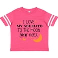 thumbnail image 3 of Inktastic I Love My Abuelito To The Moon and Back Boys or Girls Toddler T-Shirt, 3 of 5