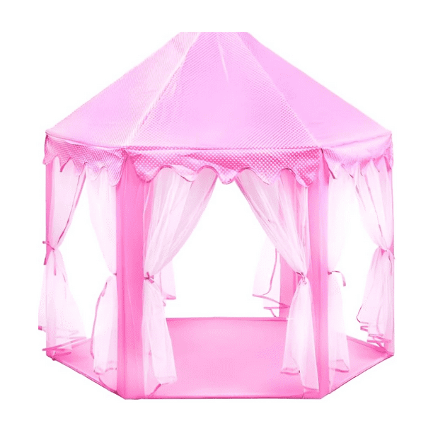 Princess Castle - Tienda de campaña para niños con diseño de castillo de princesa, color rosa Princess Castle - Tienda de campaña para niños con diseño de castillo de princesa, color rosa