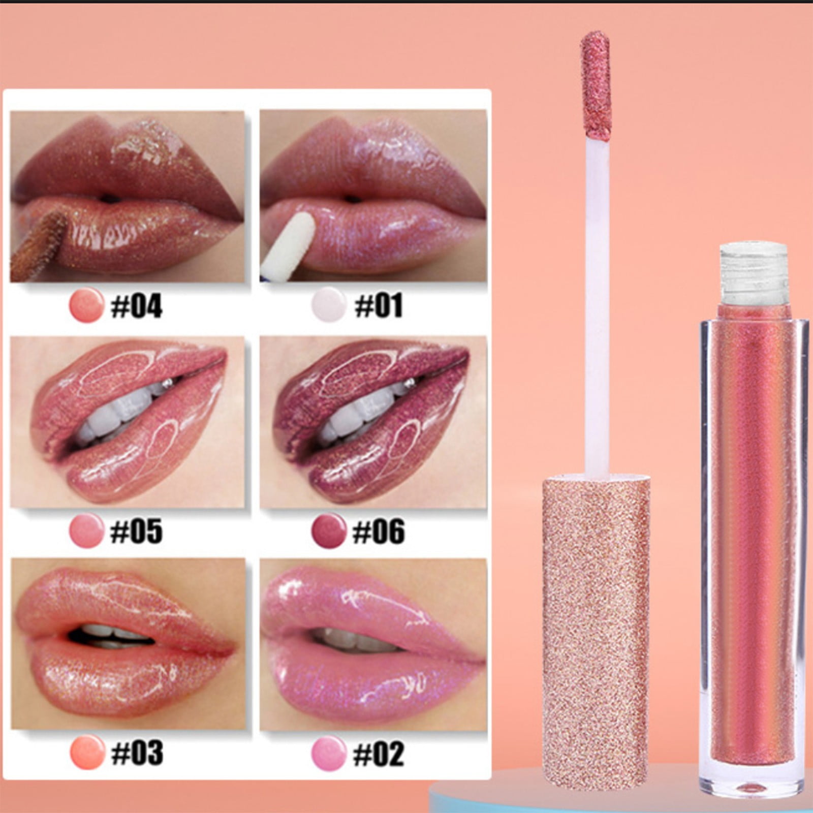 Lip Gloss Glitter Packaging Rouge Bunny Rouge Glassy Gloss Moisturizing Lipstick for Dry Gel Lip Liner Clear Lip Gloss Long Lasting 24 Sunshine Skin Tint Lip And Cheek Tint Organic Lip Gloss Berry