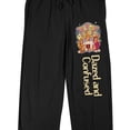 thumbnail image 2 of Dazed and Confused Title Logo and Characters Men's Black Sleep Pants-M, 2 of 5