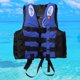 thumbnail image 2 of Chaleco Chaqueta Poliéster para Adultos Con Silbato para Nadar en Bote (azul L), 2 of 8