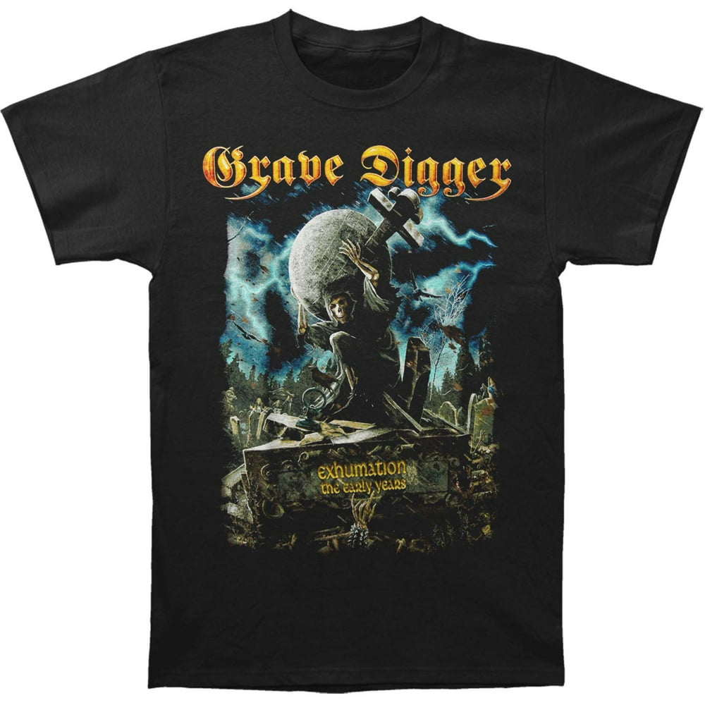 Grave Digger - Grave Digger Men's Exhumation Clan T-shirt Black ...
