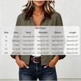 thumbnail image 2 of Perfectbot Women's Short Barn Jacket, Button Down Corduroy Collar Rolled Cuff Coat with Pockets, 2 of 8