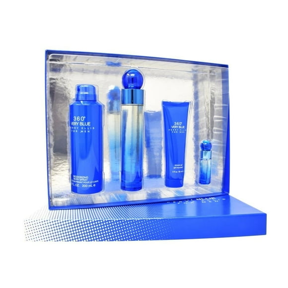 Set Perry Ellis 360 Very Blue 4 piezas