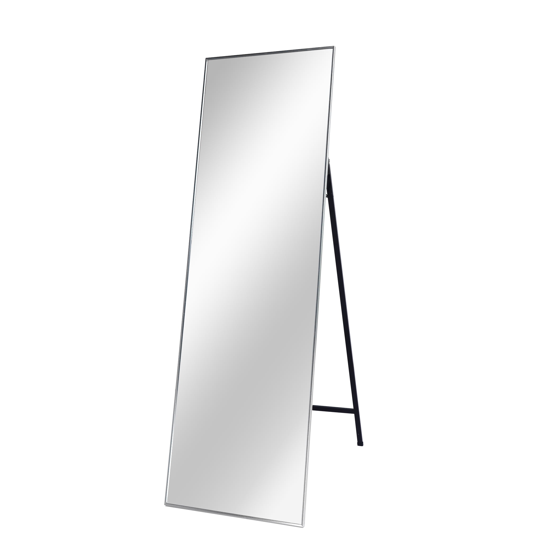 CoSoTower Full Length Mirror Standing Silver 65’’x22’’ for Bedroom with