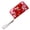 Red, variant on Hummingbird Bloom Vintage Wristlet Wallet