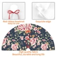 thumbnail image 4 of Sikiie Vintage Floral 30-48 inches {designName} Print Christmas Tree Skirt Snowman Xmas Tree Skirt with Edge Christmas Decorations for Holiday Party36", 4 of 7