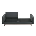 thumbnail image 4 of Modern Contemporary Urban Design Living Room Lounge Club Lobby Sofa, Fabric, Grey Gray, 4 of 9