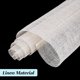thumbnail image 4 of Rollo de tela de malla de lino beige de 35 x 19,7 pulgadas, sinamay, para envolver ramos, tocados de novia y velos., 4 of 6