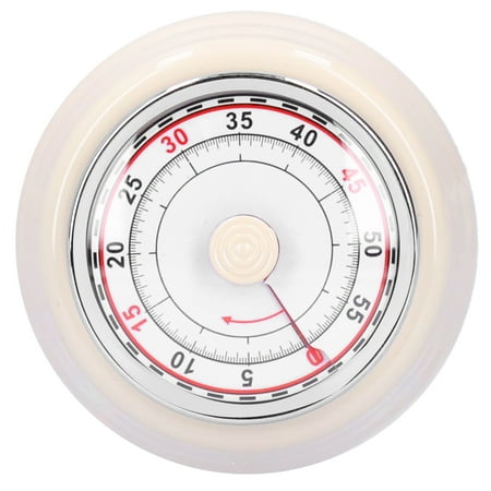 

Mechanical Timer Kitchen Timer Time Manager For Kids And Adults Time Management Tool Cooking Learning Baking Exercise White