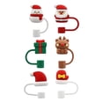 thumbnail image 2 of Tapas de s,Cubiertas de s reutilizables Regalos de Navidad,Tapas de fundas de s de silicona ,Lindo adorno navideño Cubierta de puntas de Cubierta de punta, 2 of 8