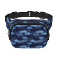 thumbnail image 1 of Easygdp Starry Sky Fanny Packs para Mujeres y Hombres, Bolsa de Cinturón, Bolsos de Cruz para Trabajo/Correr/Senderismo, 1 of 9