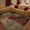 thumbnail image 2 of Oriental Weavers Genesis 7'10" x 11' Machine Woven Rug in Red, 2 of 2
