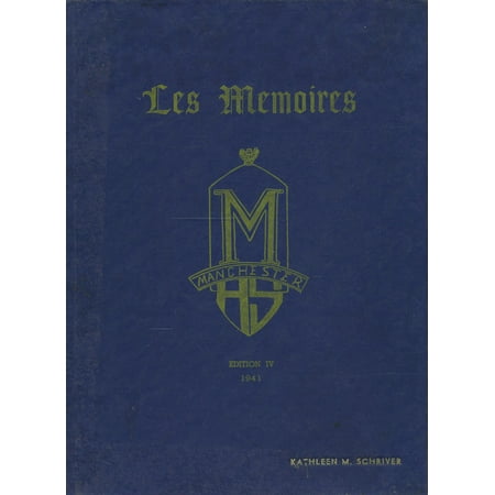 (Custom Reprint) Yearbook: 1941 Manchester High School - Les Memoires Yearbook (Manchester PA)